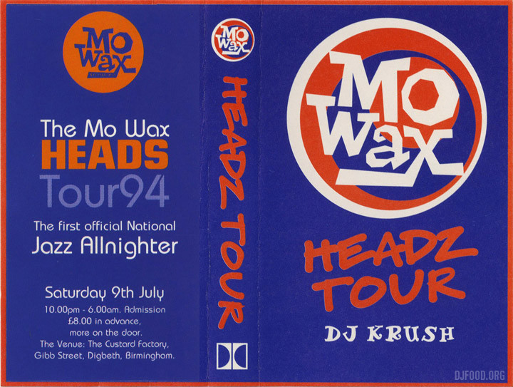 DJ Krush Headz Tour 94 cover web