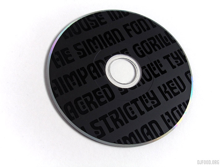 Simian CD disc