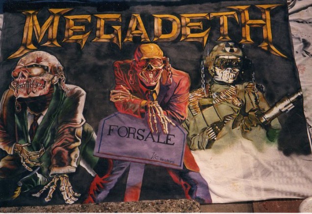 Megadeth banner