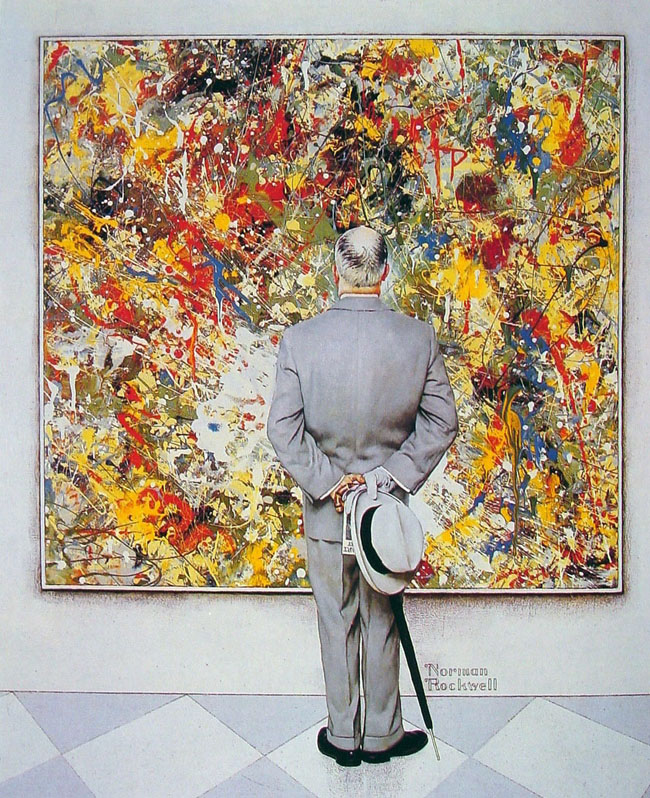 The Connoisseur (1962 - Norman Rockwell)