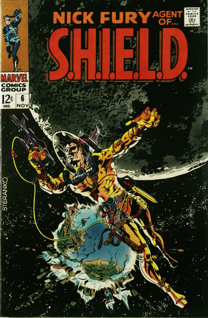 Nick Fury Shield cover