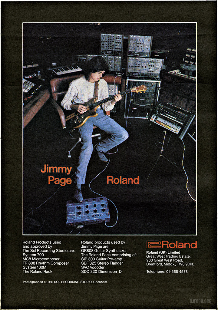 Jimmy Page Roland ad 13.02.82web