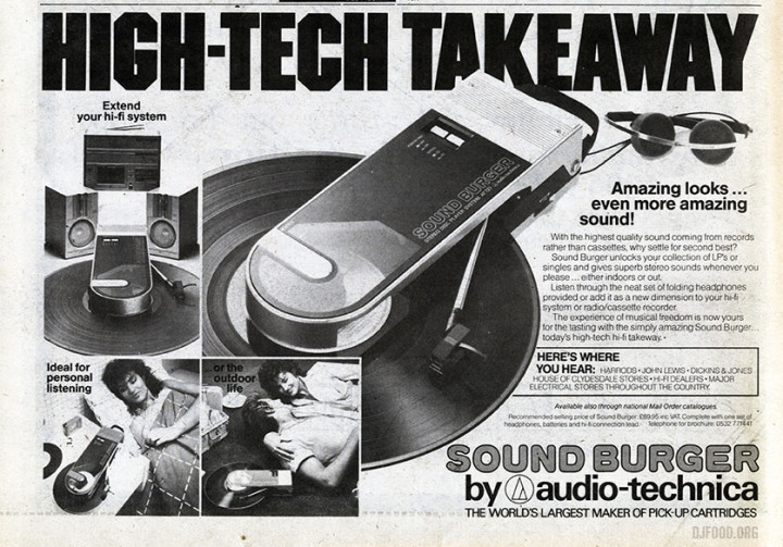 Sound Burger ad SOUNDS Apr 83web