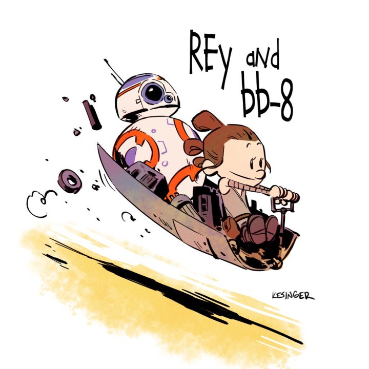 Brian Kesinger Rey&BB8