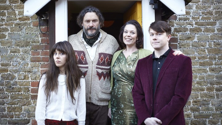 Julian Barratt plays Maurice (author of twisted children?s books The Grubbs) and Olivia Colman plays Deborah (music teacher); a husband and wife who are barely together but yet to divorce. They live with Maurice's fruitcake mother, Hattie, (Leila Hoffman) and their maladjusted twenty five year old twins Amy (Sophie di Martino) and Donald (Daniel Rigby) in a creaky, messy, crumbling old house.