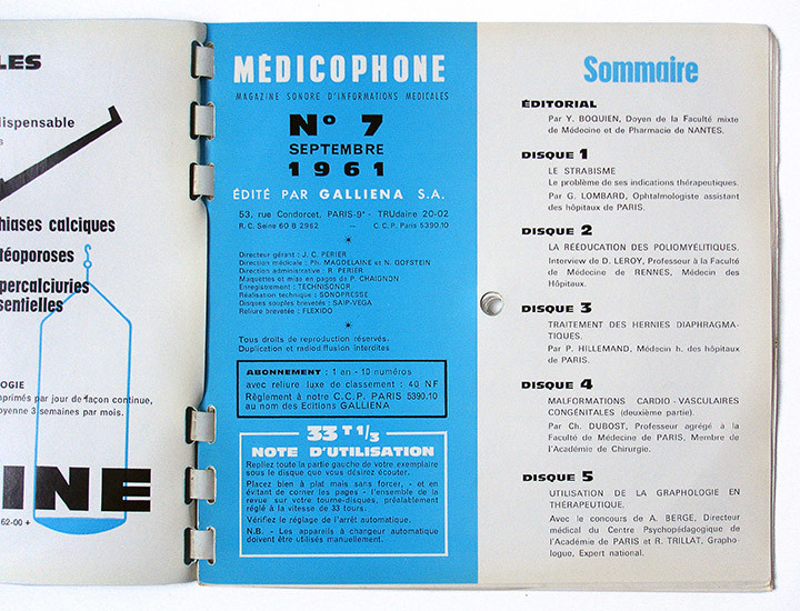 Medicophone inside