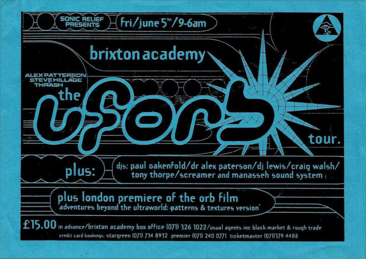 Orb Brixton flyer 92