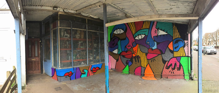 Penge_Shop front mural
