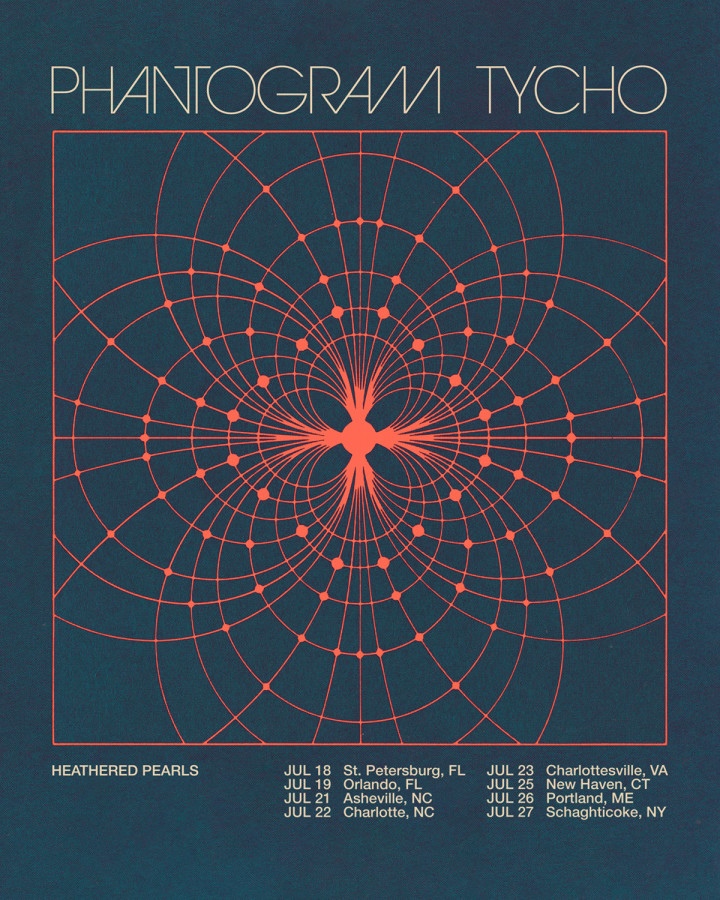 Phantogram + Tycho tour poster