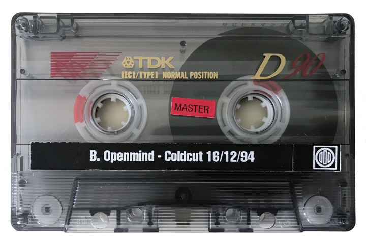 Openmind - Coldcut Solid Steel 16.12.94 tape