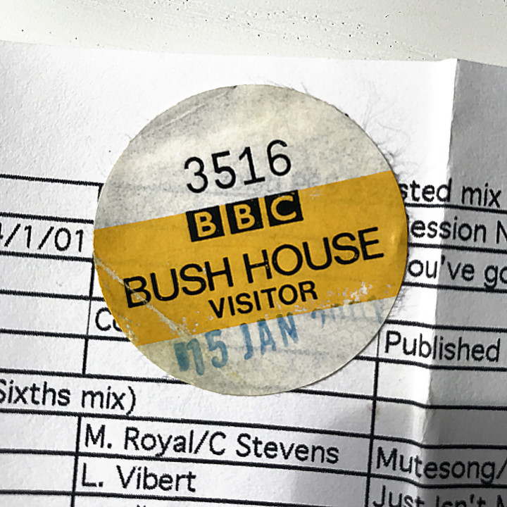 16 Bush House sticker