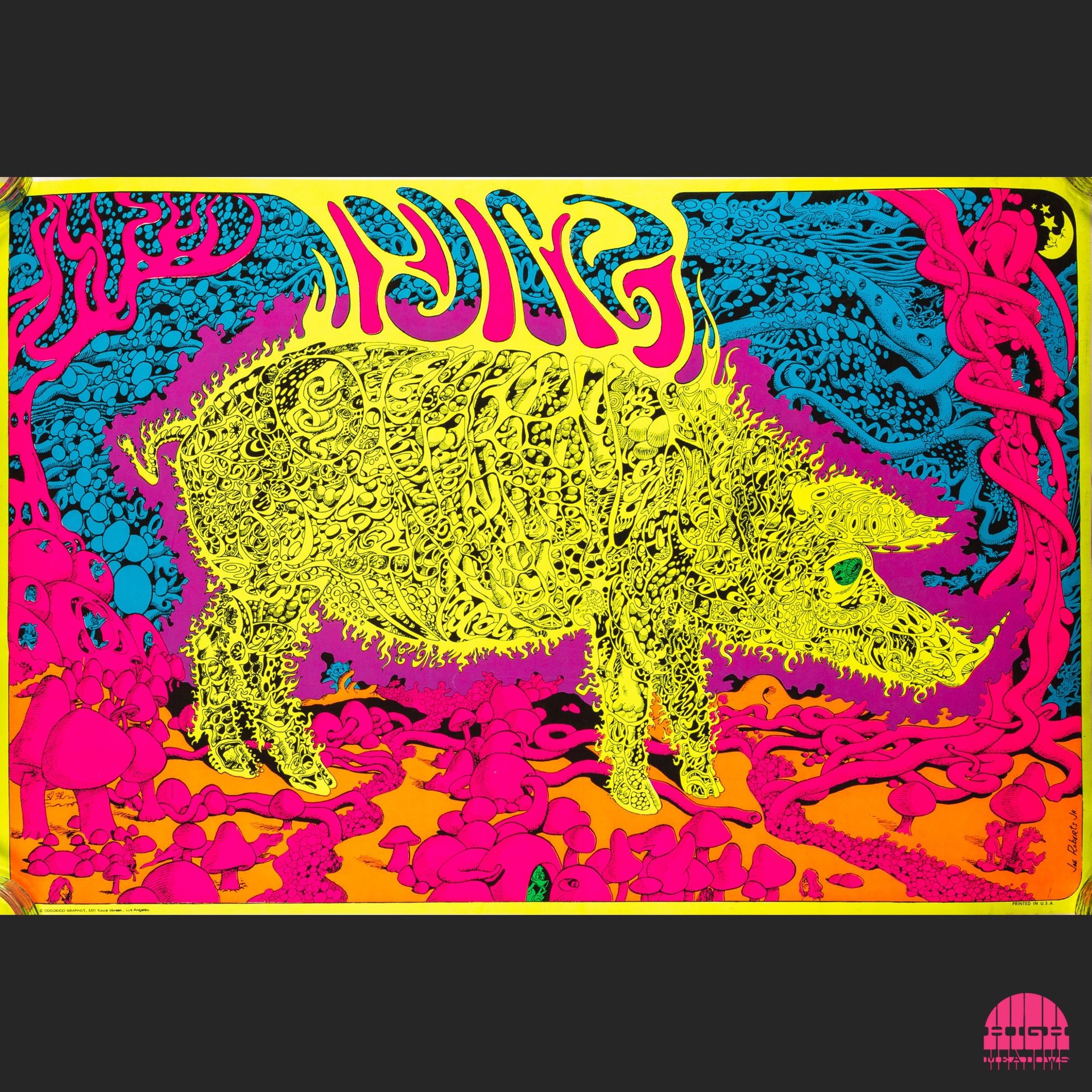 HM Electric Pig by Joe Roberts Jr, 1969