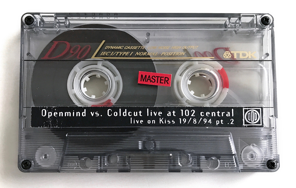 MS134 Openmind vs Coldcut live at 102 Central Pt.2 19:08:1994