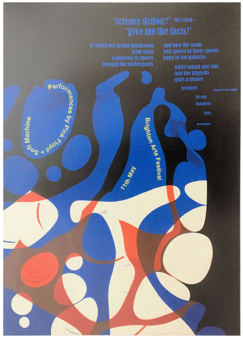 2nd Brighton Arts Festival poster 1968