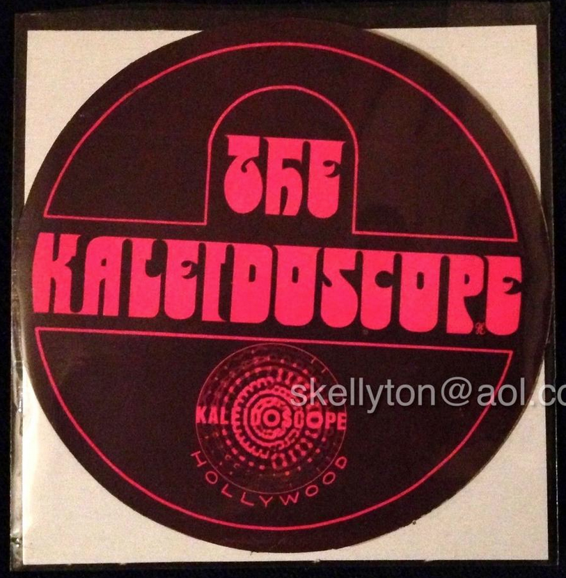 Kaleidoscope club sticker