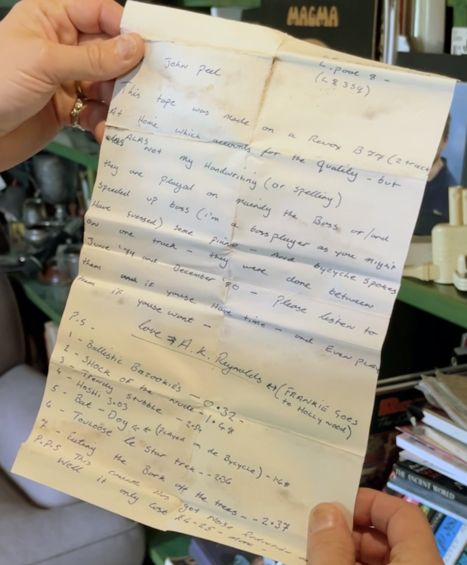 FGTH John Peel letter web