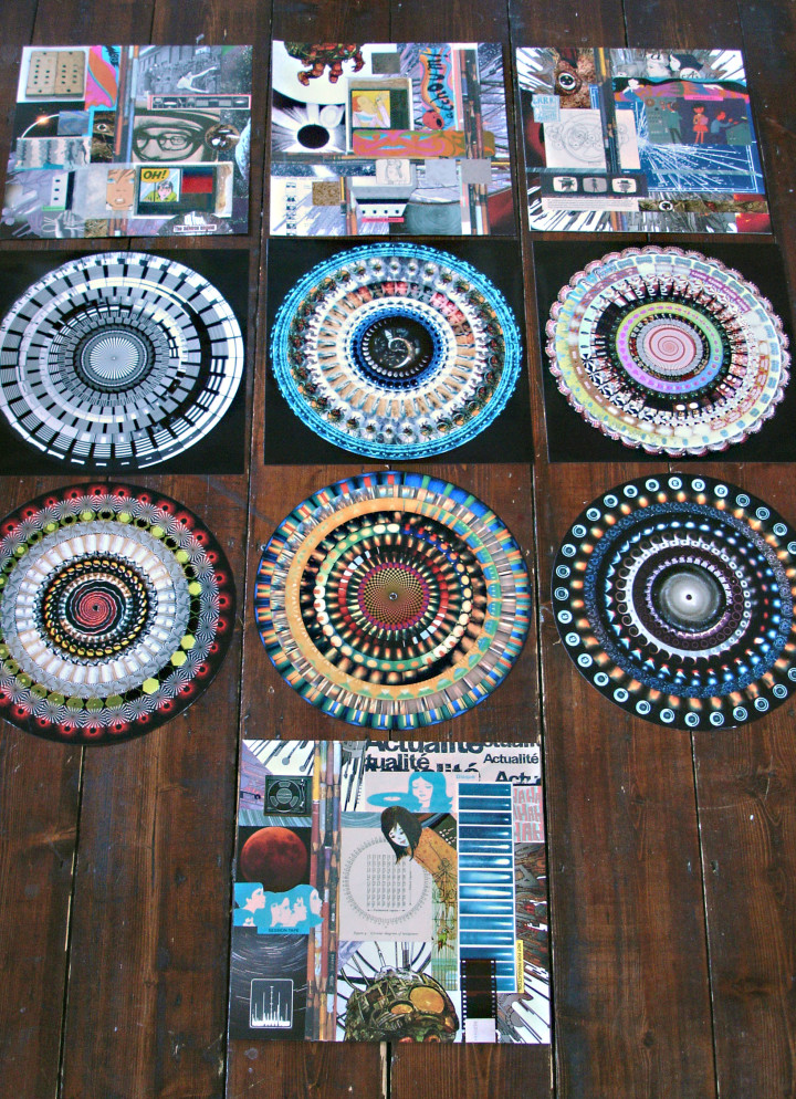 Search Engine collages + zoetropes 2013
