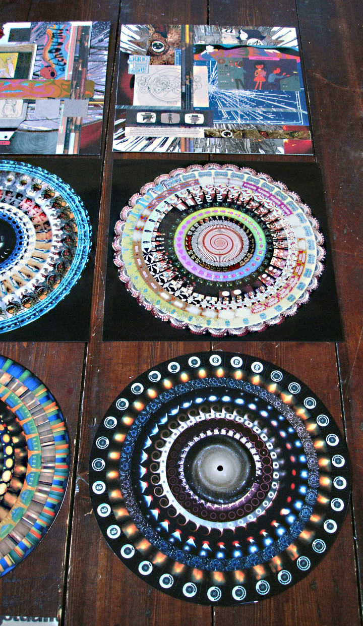 Search Engine collages + zoetropes 3 2013