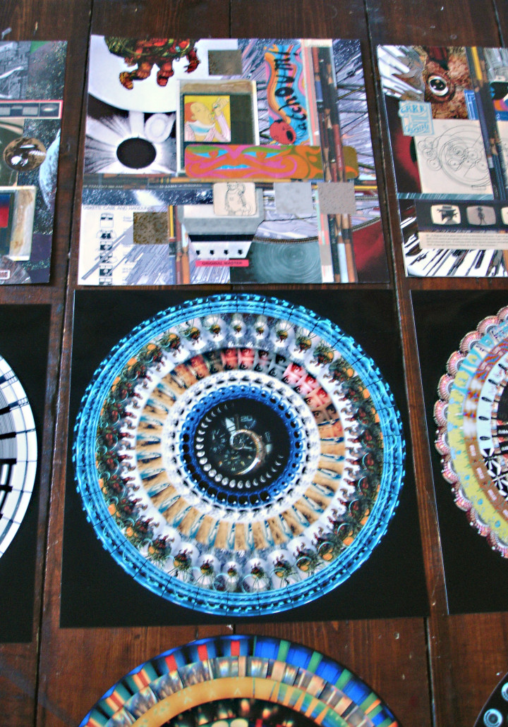 Search Engine collages + zoetropes 5 2013
