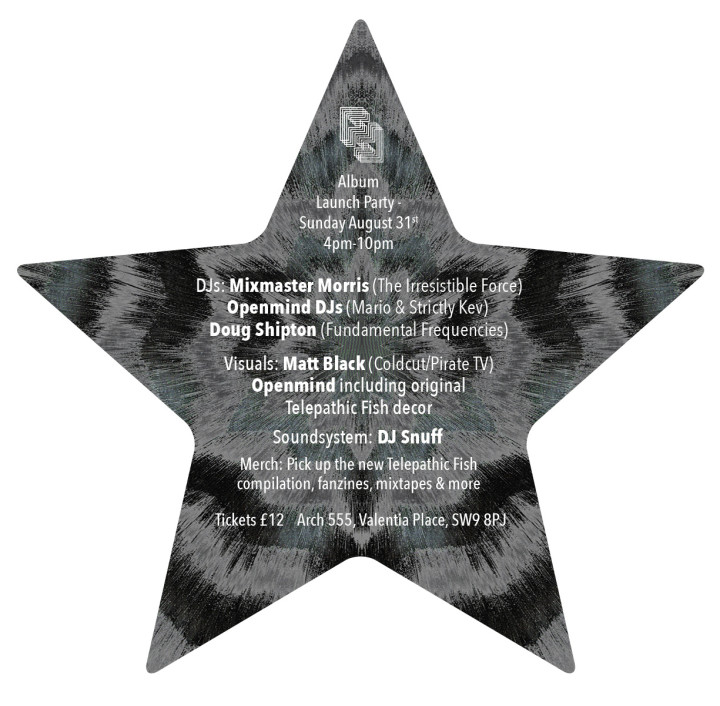 Telepathic Fish - Star Fish back