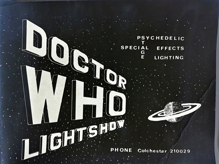Dr Who Light Show orig. card NEG web