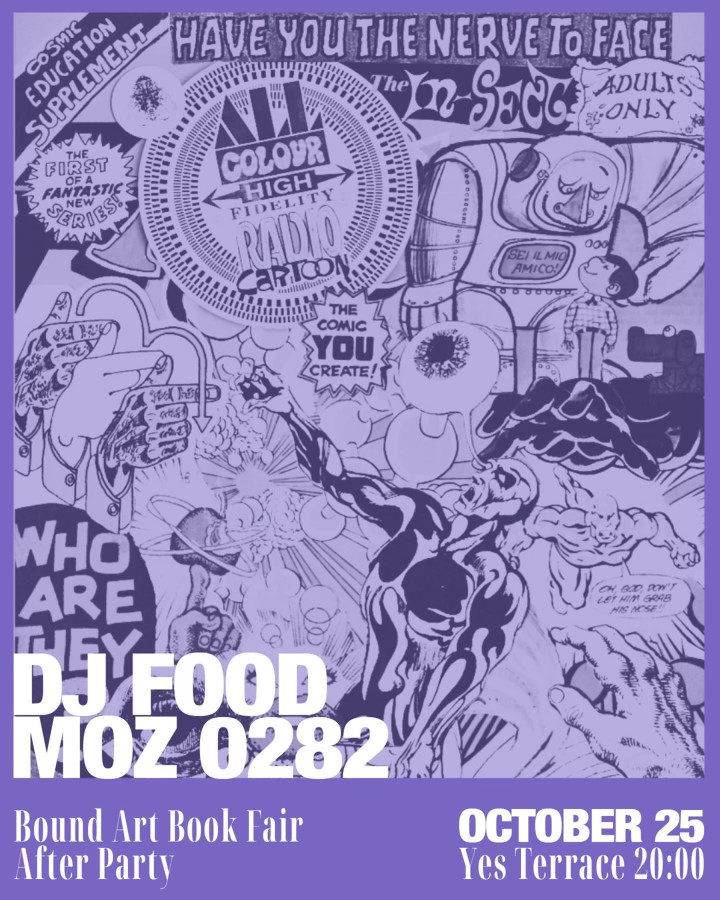 DJ Food + Moz at YES flyer