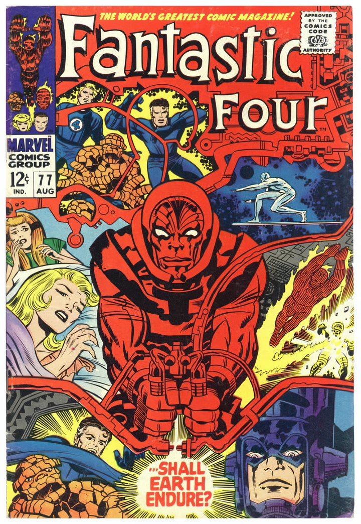 FF comic cover web