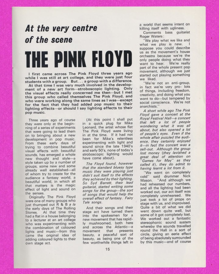 The Flower Scene the Pink Floyd -1