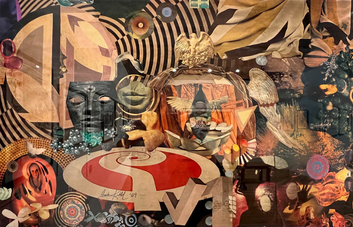 Jack Kirby - Untitled (Collage) 1969 Left web