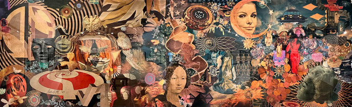 Jack Kirby - Untitled (Collage) 1969 web